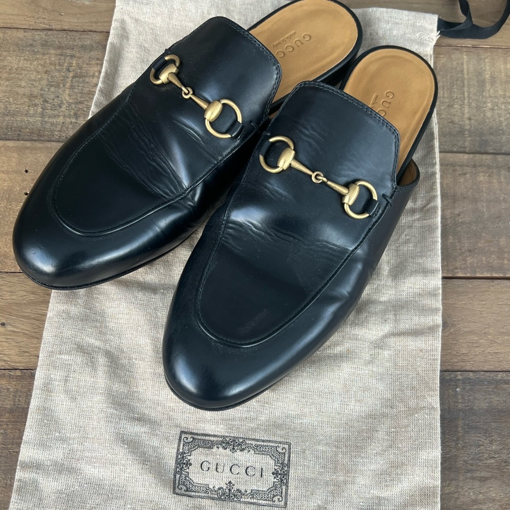 Gucci Princeton loafers, size 39. Very minimal wear.